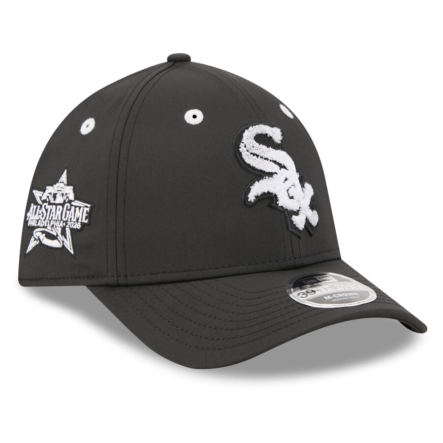 乐天商城 - MLB ホワイトソックス キャップ 【海外モデル】オールスターゲーム2026 ワークアウト 39THIRTY M-Crown Flex Hat ニューエラ/New Era ブラック