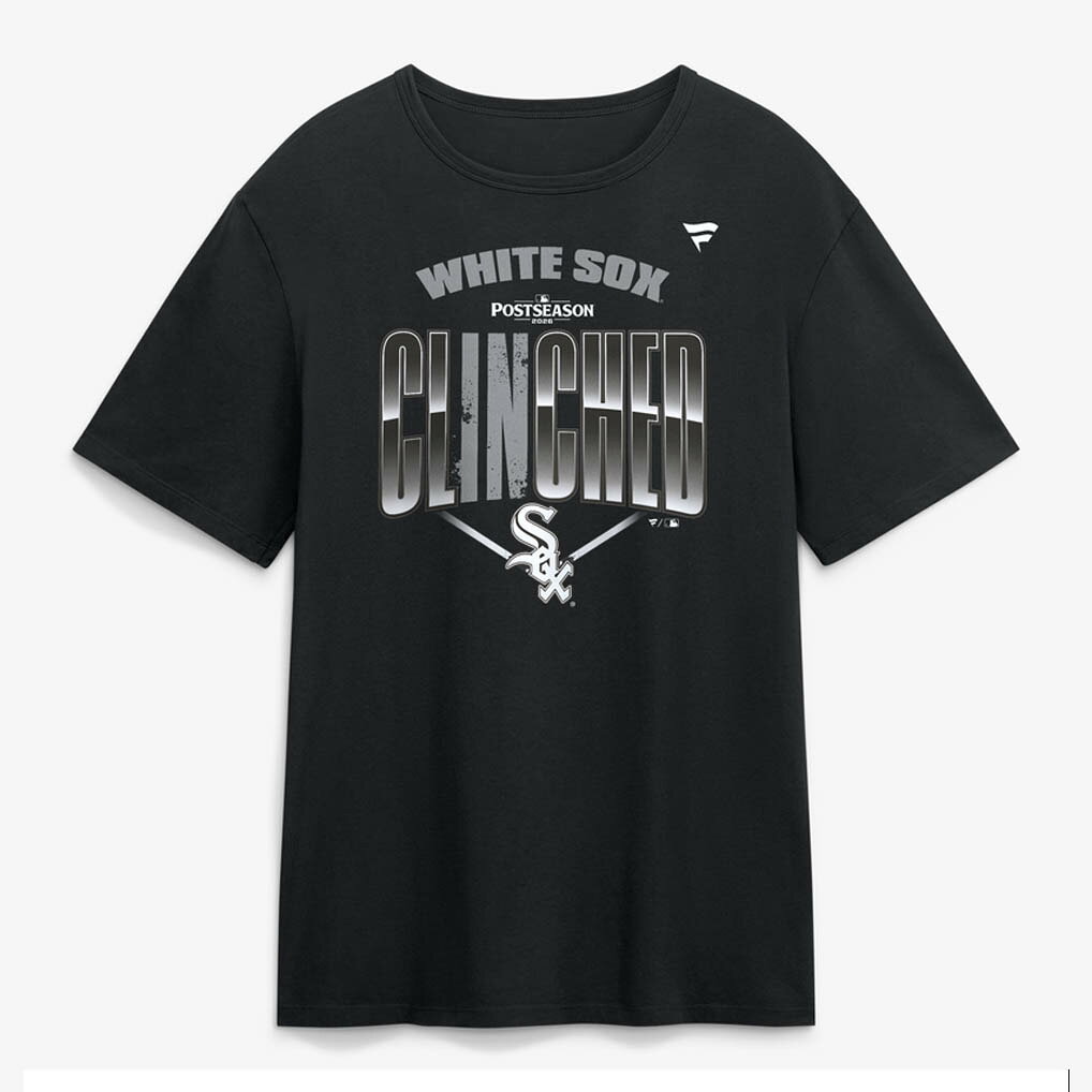 MLB ホワイトソックス Tシャツ MLBポストシーズン2026 ロッカールーム Locker Room T-Shirt Fanatics ブラック