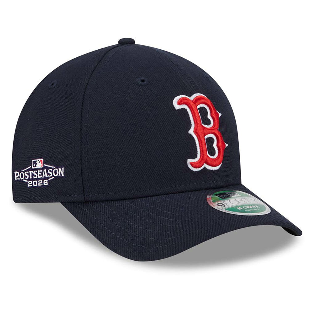 MLB レッドソックス キャップ MLBポストシーズン2026 Side Patch 9FORTY Adjustable Hat ニューエラ/New Era ネイビー