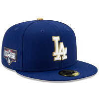 ドジャース キャップ MLB ニューエラ New Era 2021ゴールドプログラム 59FIFTY Fitted Hat - 
ドジャース 2021ゴールドプログラムアイテムが登場！
