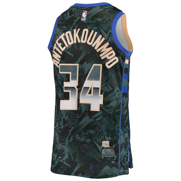 ヤニス・アデトクンボ ユニフォーム NBA バックス ナイキ Nike グリーン メンズ Select Series MVP Swingman Player Jersey