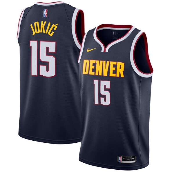 【取寄】ニコラ・ヨキッチ ユニフォーム NBA ナゲッツ ナイキ Nike ネイビー メンズ 2020/21 Swingman Jersey アイコンエディション - 
好調ナゲッツの大黒柱！ニコラ・ヨキッチ選手アイテム！
