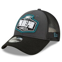 【取寄】【ピックアップ】NFL キャップ イーグルス ニューエラ New Era グラファイト ブラック 2021NFLドラフト Trucker 9FORTY スナップバック - 
NFLドラフト2021グッズが登場！キャップに加え、Tシャツ、パーカーがラインナップ！
