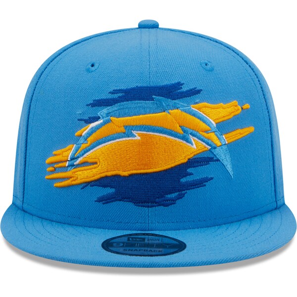 【取寄】NFL キャップ チャージャース ニューエラ New Era パウダーブルー Logo Tear 9FIFTY Snapback Hat
