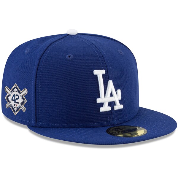 【取寄】ドジャース MLB キャップ ニューエラ New Era ロイヤル ジャッキー・ロビンソン・デー サイドパッチ 59FIFTY Fitted Hat - 
MLBジャッキー・ロビンソン・デーCAP取寄予約受付中！
