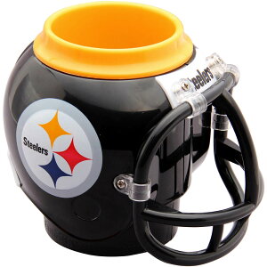 NFL グッズ スティーラーズ マグカップ ブラック ヘルメット ファンマグ Helmet FanMug