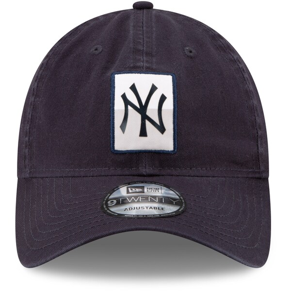 【取寄】ヤンキース MLB キャップ ニューエラ New Era ネイビー Split Logo 9TWENTY Adjustable Hat