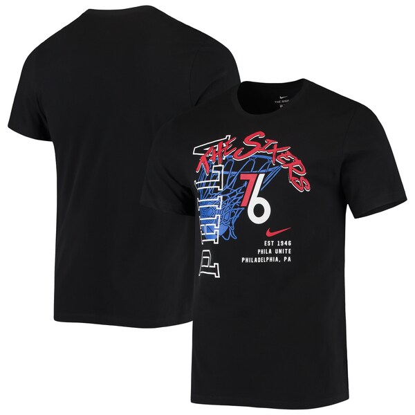 【取寄】76ers シクサーズ Tシャツ NBA ナイキ ブラック メンズ 半袖 2020/21 シティエディション Buckets Performance T-Shirt - 
NBAシティエディションシリーズTEE取寄受付開始！
