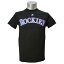 MLB ロッキーズ Tシャツ ブラック マジェスティック New Wordmark Tシャツ
