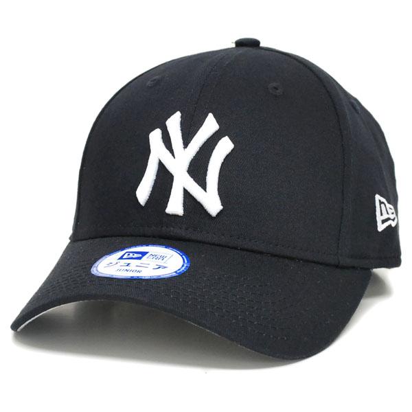 MLB ヤンキース キャップ/帽子 ジュニア用 ニューエラ Twill Cotton キャップ