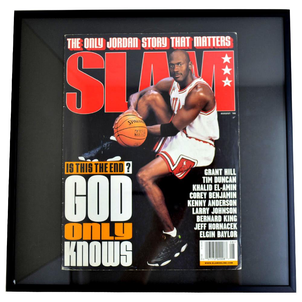 NBA ブルズ マイケル・ジョーダン フォトフレーム Photo Frame in SLAM 1998/8