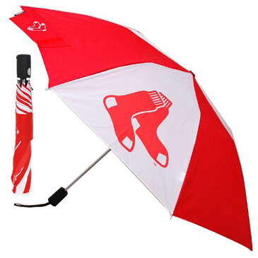 MLB レッドソックス 折り畳み傘 totes Umbrella Auto Folding