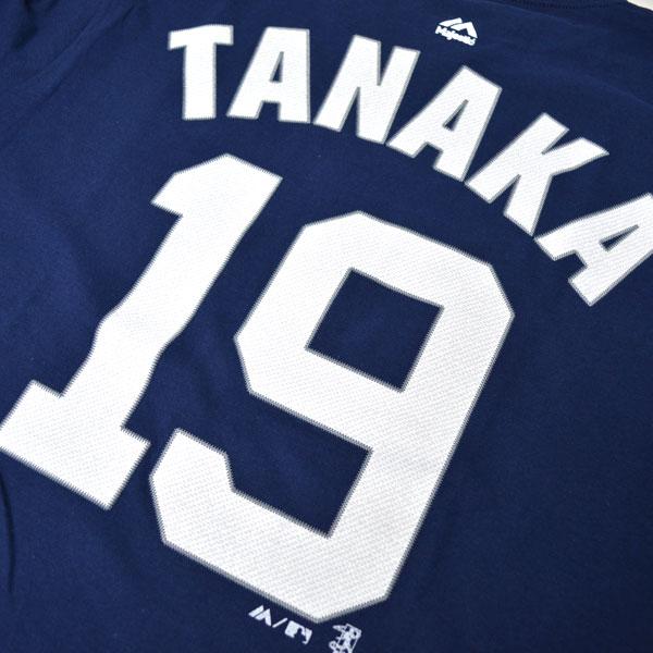 リニューアル記念メガセール 田中将大 Tシャツ ヤンキース MLB ネイビー マジェスティック selection-j-10071532 MLB.NBAグッズショップ SELECTION サンプル画像3