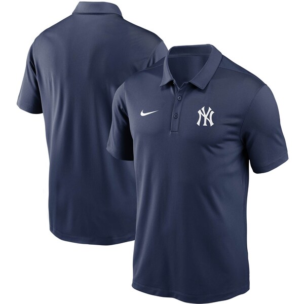 ヤンキース MLB ポロシャツ ナイキ Nike ネイビー メンズ 半袖 Team Logo Franchise Polo