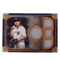 田中 将大 ヤンキース MLB トレーディングカード スポーツカード トップス Topps 2019 Museum Quad Game Used Jersey 61/75 - 
コレクターさん必見！選手が着用したユニフォームの一部分などが封入されたお宝カードが入荷！
