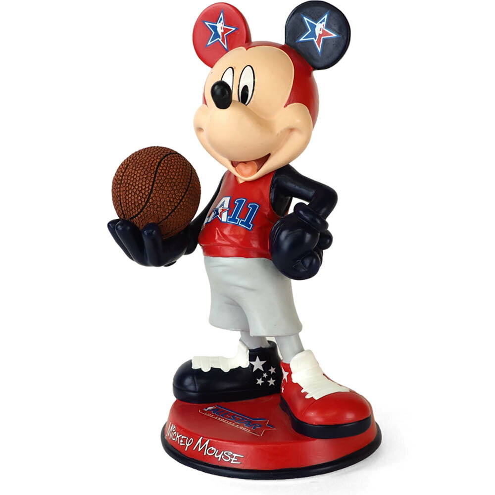 ミッキーマウス フィギュア NBA 2011 オールスター ディズニー Forever Collectibles Disney Mickey Mouse Figurine