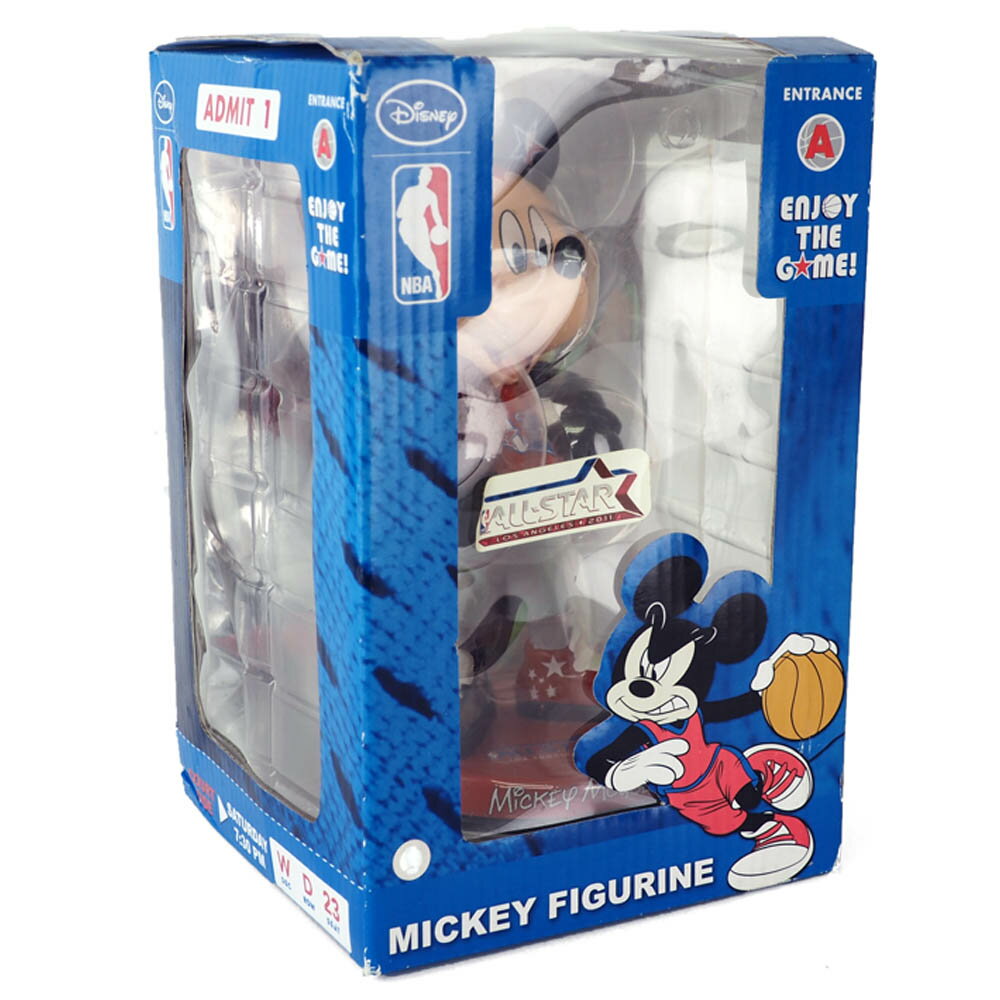 ミッキーマウス フィギュア NBA 2011 オールスター ディズニー Forever Collectibles Disney Mickey Mouse Figurine