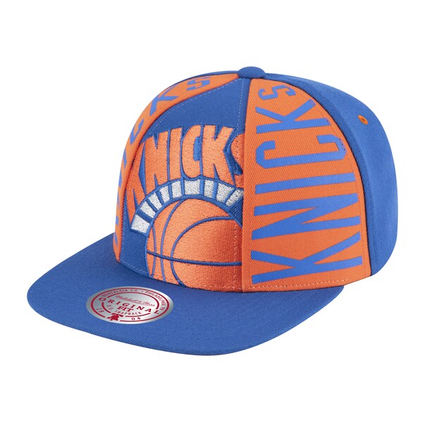 ニックス NBA キャップ ミッチェル＆ネス Mitchell&Ness ブルー スナップバック Hardwood Classics Big Face Callout2203MN特集