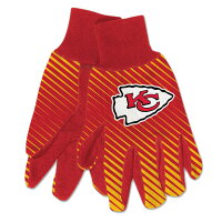 NFL グッズ チーフス 手袋 グローブ ウィンクラフト WinCraft レッド イエロー Adult Two Tone Gloves - 
NFL チームデザイン グローブが新入荷！

