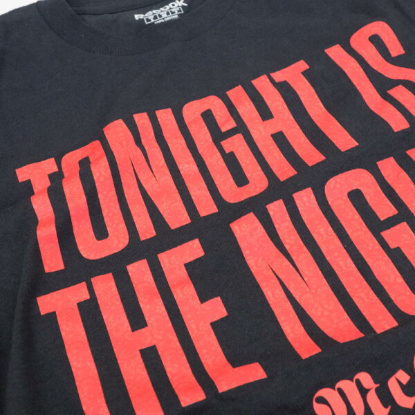 UFC Tシャツ コナー・マクレガー リーボック Reebok ブラック メンズ 半袖 196 Tonight is the Night Tee