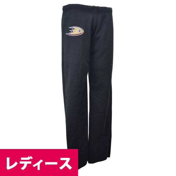 NHL ダックス スウェットパンツ ブラック Calhoun レディース Wordmark Swea ...