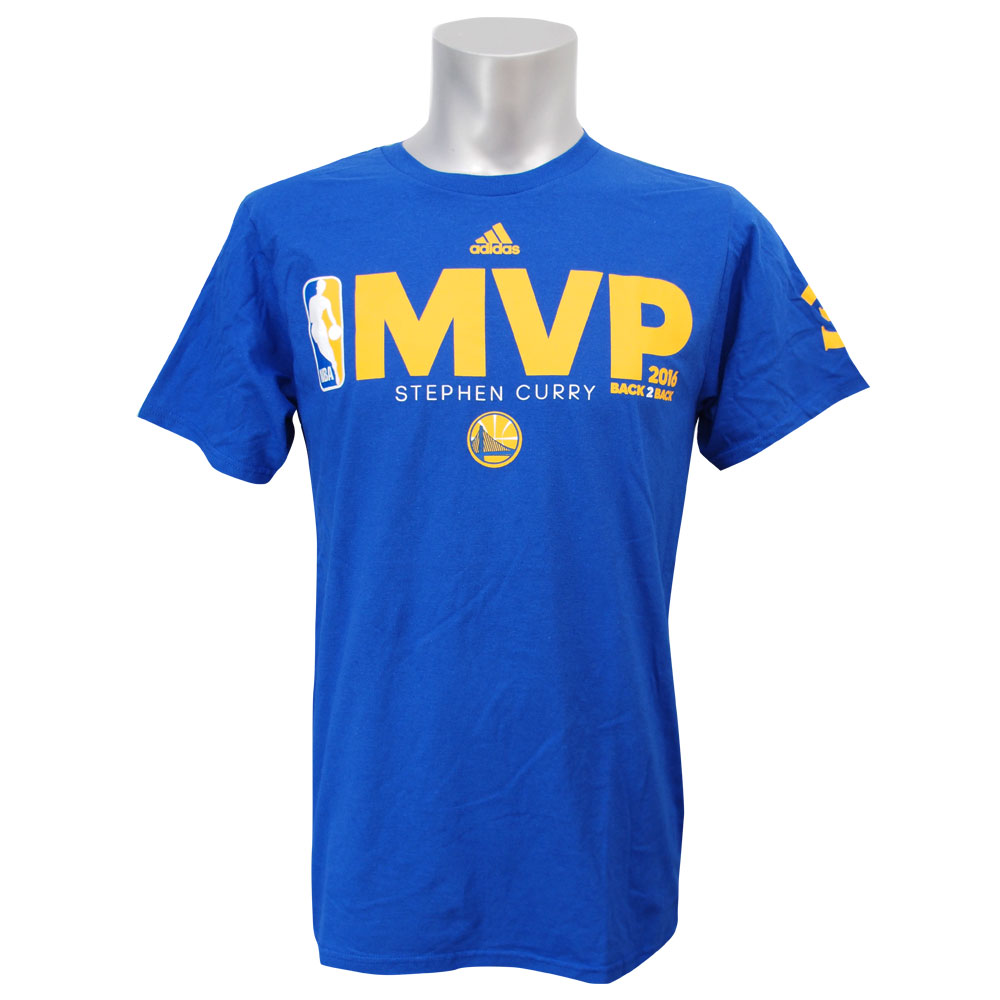 NBA ウォリアーズ ステファン・カリー ステフィン・カリー MVP シーズン 16 Tシャツ アディダス/Adidas【1808NBA】【181001セール解除】