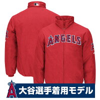 MLB エンゼルス オーセンティック オンフィールド プレミア ジャケット マジェスティック/Majestic レッド - 
完売必至！MLB選手着用モデルジャケット再入荷！
