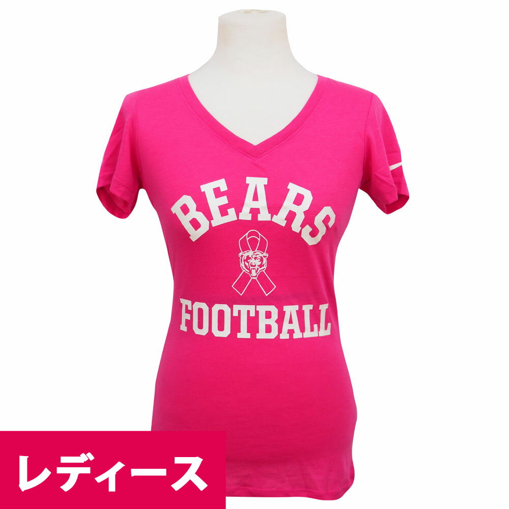 NFL ベアーズ ピンクリボン Tri-Blend 