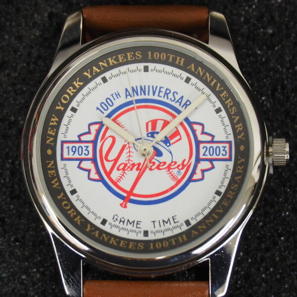 MLB ヤンキース 創設100周年記念 腕時計 GAME TIME レアアイテム