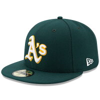 アスレチックス キャップ ニューエラ NEW ERA  MLB オーセンティック オンフィールド 59FIFTY ロード - 
MLBプレーヤー着用と同型！ニューエラ59FIFTYキャップ、再入荷中！
