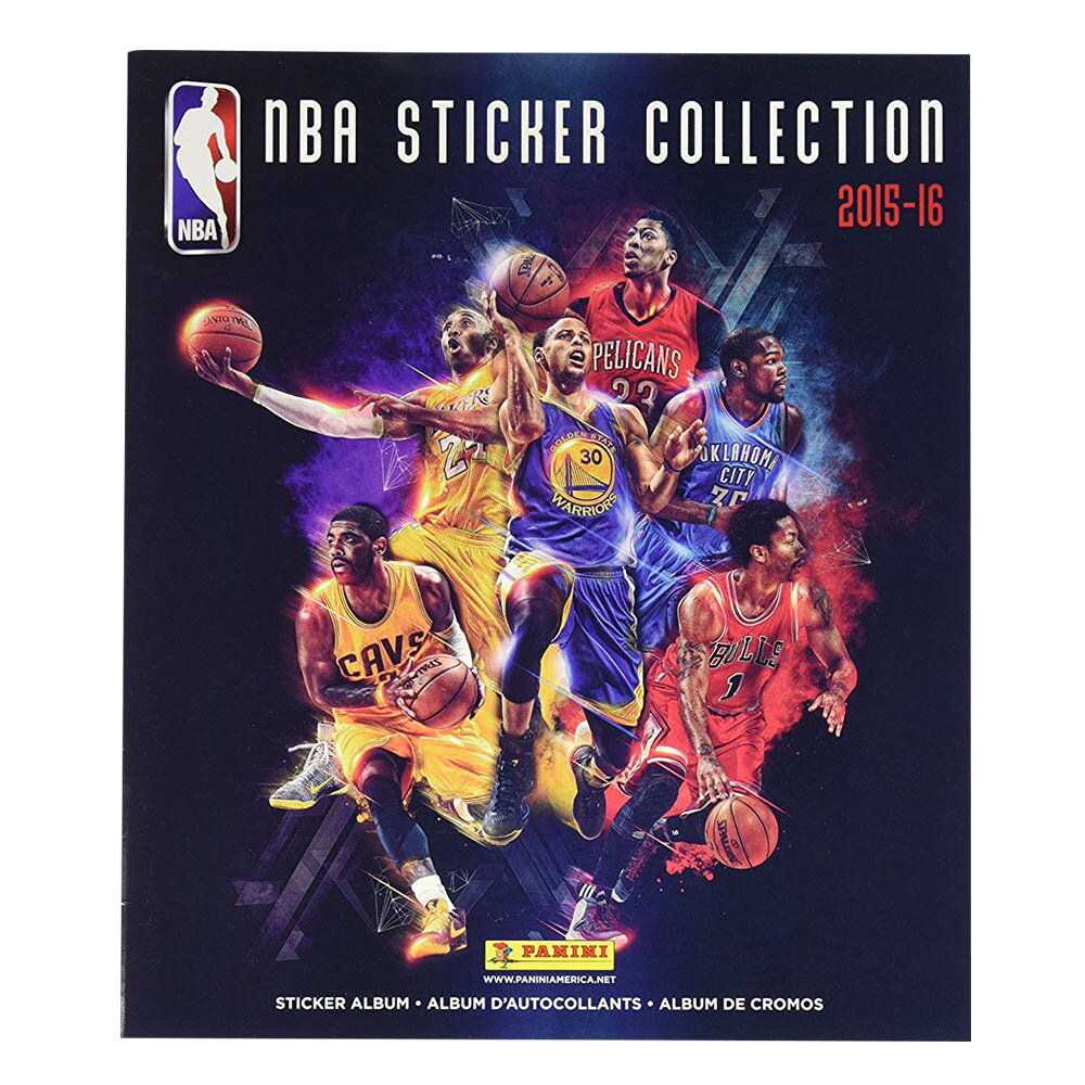 NBA 2015-16 ステッカー コレクション アルバム パニーニ/Panini レアアイテム