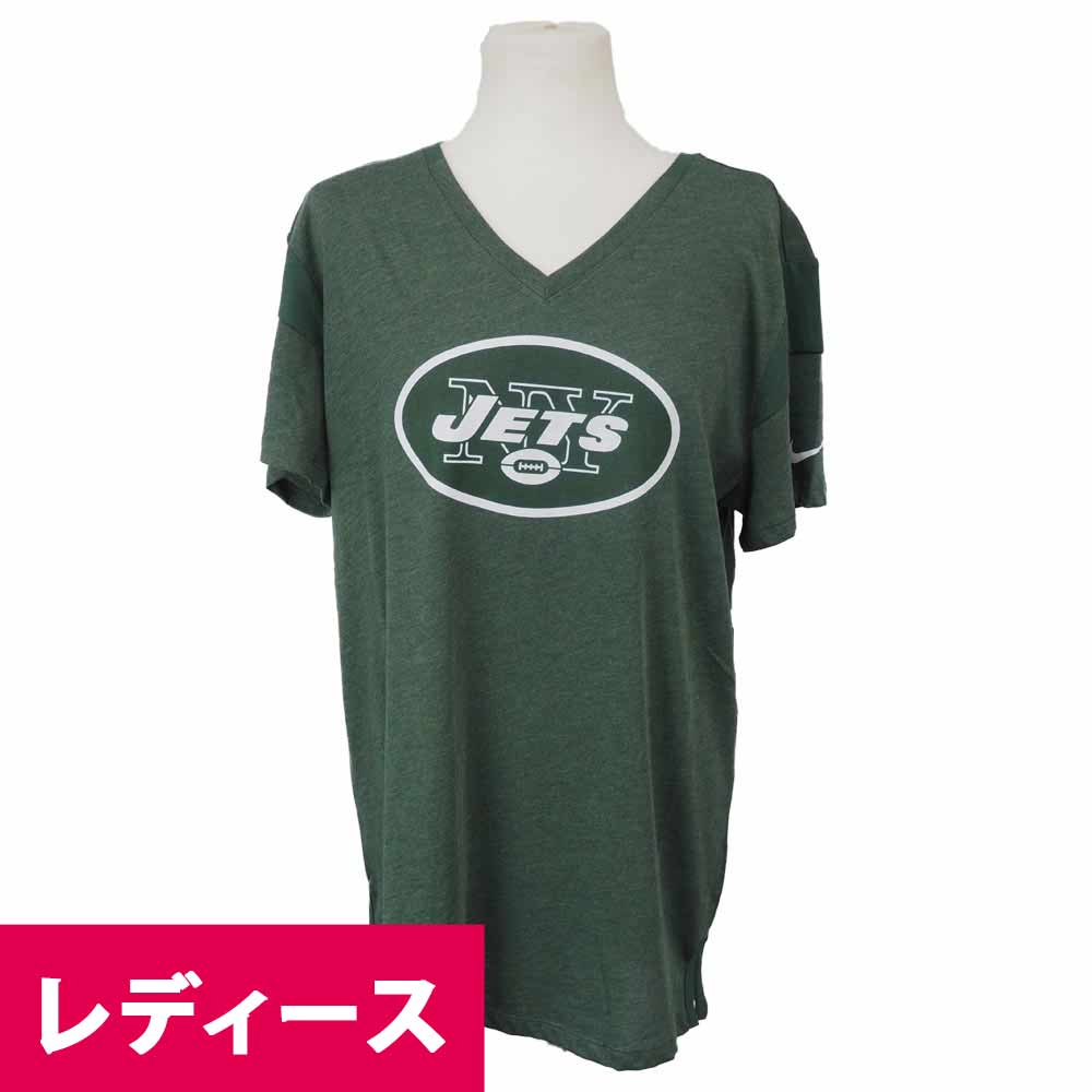 NFL ジェッツ NK レディース ファン Vネック Tシャツ ナイキ/Nike 843418-323【OCSL】