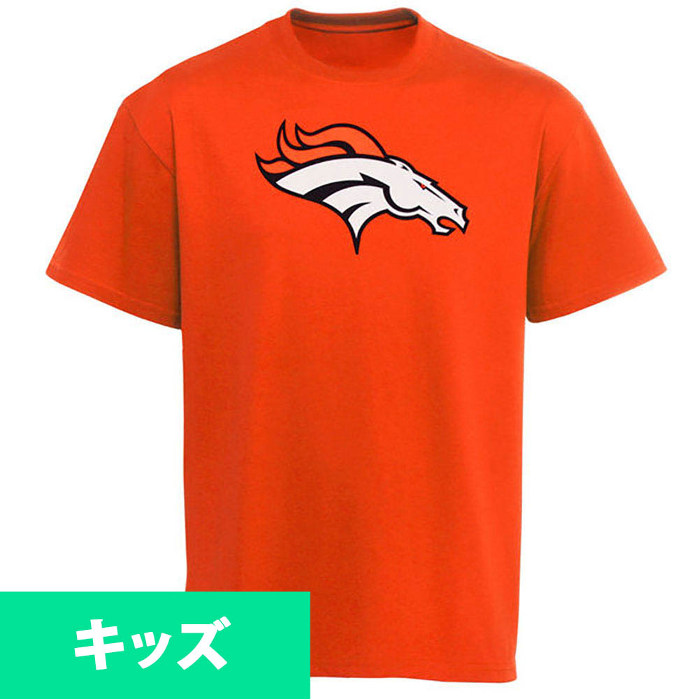 NFL ブロンコス キッズ チームロゴ Tシャツ マジェスティック/Majestic