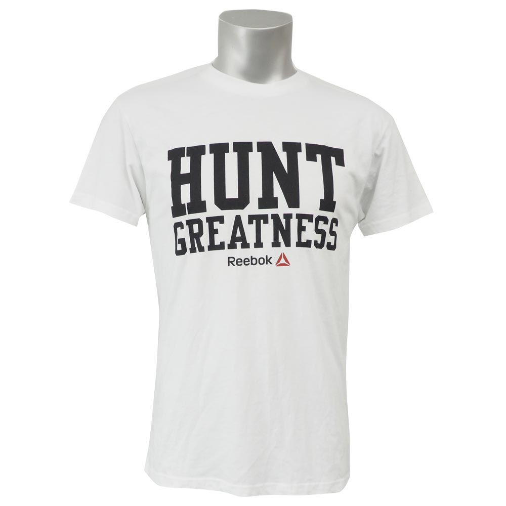 スタッフコメント最強のディフェンスエンドとも呼ばれる、J. J・ワット選手のTシャツ！"HUNT GREATNESS" のグラフィックを大胆にデザイン。バックにはワット選手の背番号を配したアイコニックな一枚。程良いスポーティー感が普段使いにぴったりなTシャツです♪取り寄せ注文規約2点以上のお買い上げの場合準備ができた商品から順に発送します（配送料・手数料は初回発送分のみご請求）× 配送日時の指定はできません× お客様都合によるキャンセル・返品は承り兼ねます仕様が変更される場合があります※画像はサンプルになりますお取り寄せ注文の場合、発送までに 1ヶ月～2ヶ月ほどお時間がかかります上記内容をご理解の上ご注文するようお願い致します※上記内容をお守り頂かないと商品の発送ができない場合がございますアイテム詳細USサイズ▼S[着丈70cm/身幅46cm/袖丈18.5cm]素材コットン60％ ポリエステル40％ブランドReebok/リーボック生産国ニカラグア注意点・商品写真はモニターの影響で色の変化が感じられる場合がございます。・個体差によるサイズの誤差が生じる場合がございます。・洗濯方法・アイロン使用法につきましては、品質表示マークに従ってください。・デッドストック品のため若干の汚れや経年劣化がある場合がございます。関連キーワード[半袖][メンズ][Hunt Greatness Tee][JJ Watt #99][White][アメリカンフットボール アメフト]お取り寄せ注文の場合、発送までに 1ヶ月～2ヶ月ほどお時間がかかります