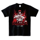 福岡ソフトバンクホークス グッズ 2017パリーグ優勝記念 北斗の拳コラボ ケンシロウTシャツ スペースエイジ Space Age ブラック