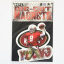 NFL 49ers スティーブ・ヤング 1996 ダイカット マグネット レアアイテム