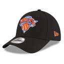 NBA ニックス ザ リーグ 9FORTY アジャスタブル キャップ 帽子 ニューエラ/New Era ブラック