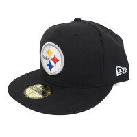 NFL スティーラーズ チームカラー 59FIFTY キャップ/帽子 ニューエラ/New Era ブラック - 
人気の定番NFLキャップが再入荷！
