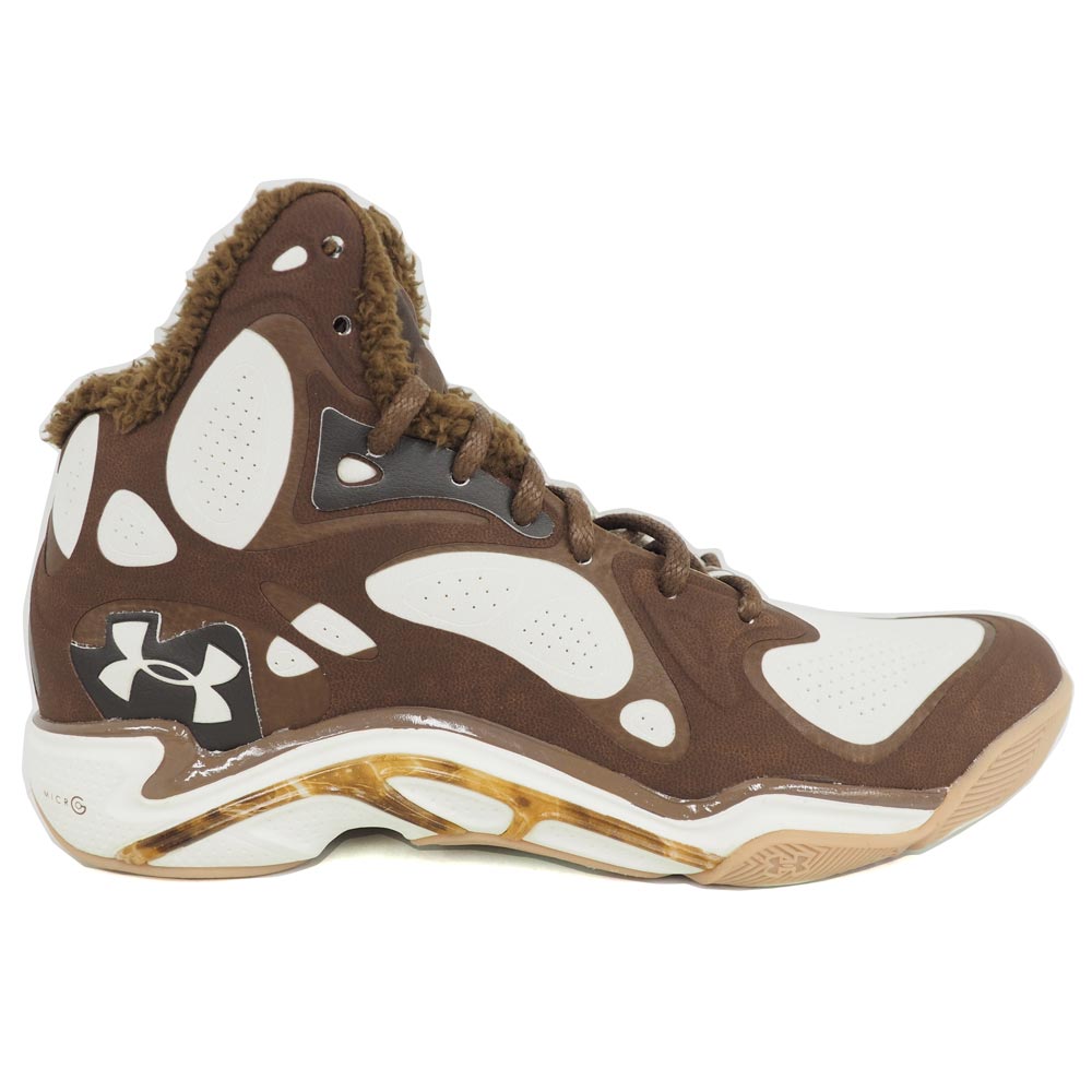 Under Armour シューズ/バッシュ UA MICRO G ANATOMIX SPAWN マイクロG アナトミックス スポーン ブラウン レアアイテム