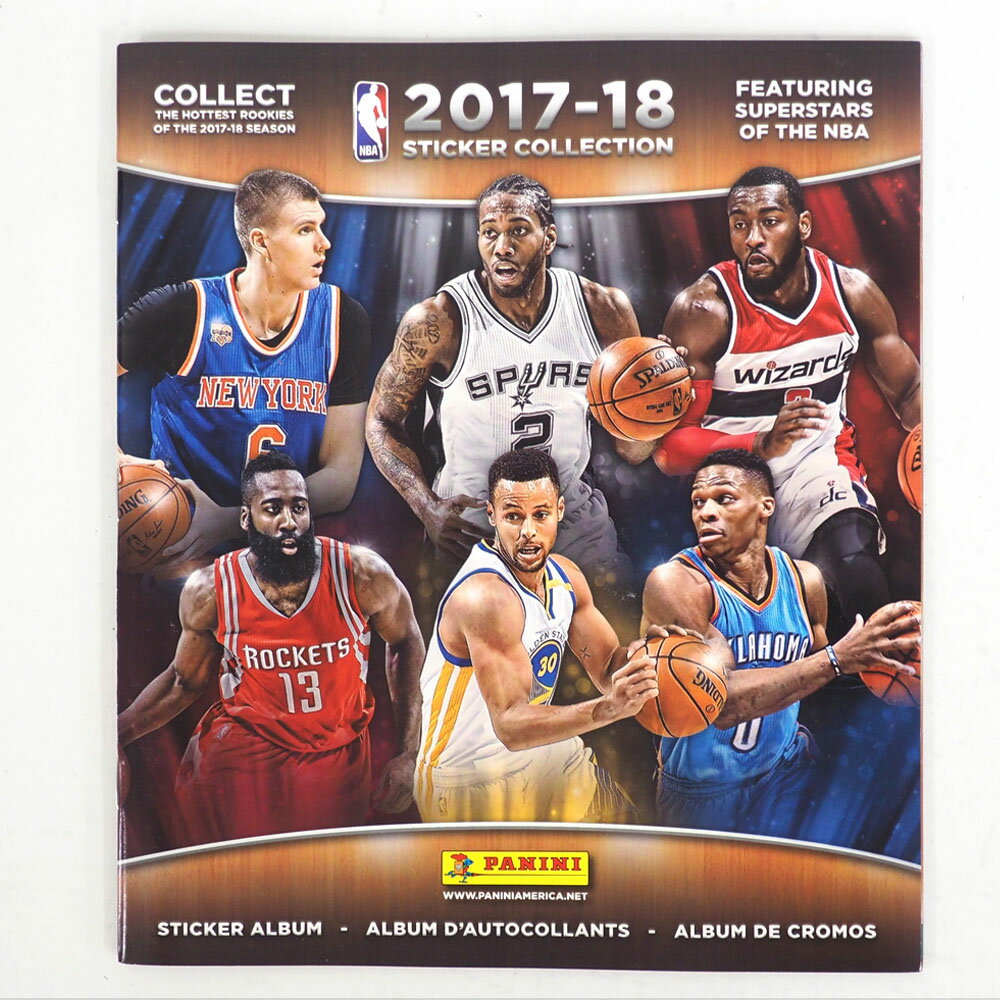 NBA ステッカー/シール コレクション アルバム 2017-18 PANINI レアアイテム