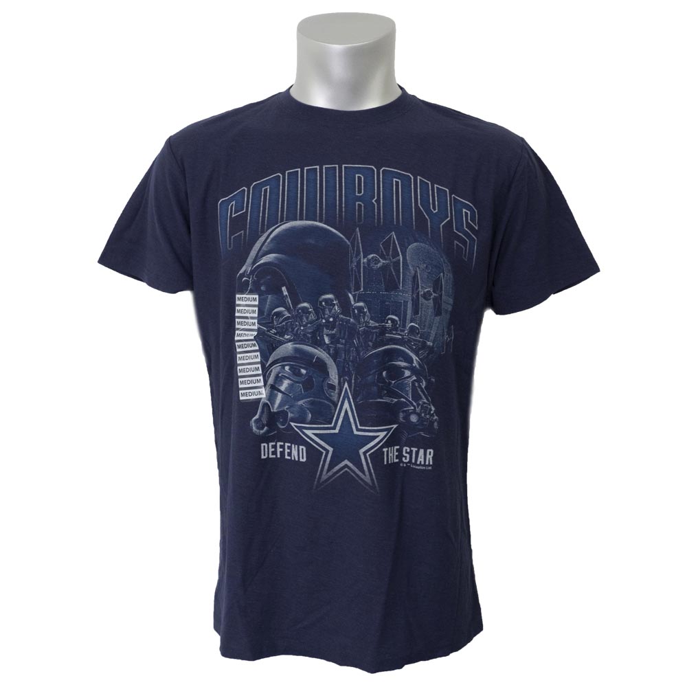 NFL カウボーイズ Tシャツ 半袖 ディフェンダー Dallas Cowboys Authentic ネイビー