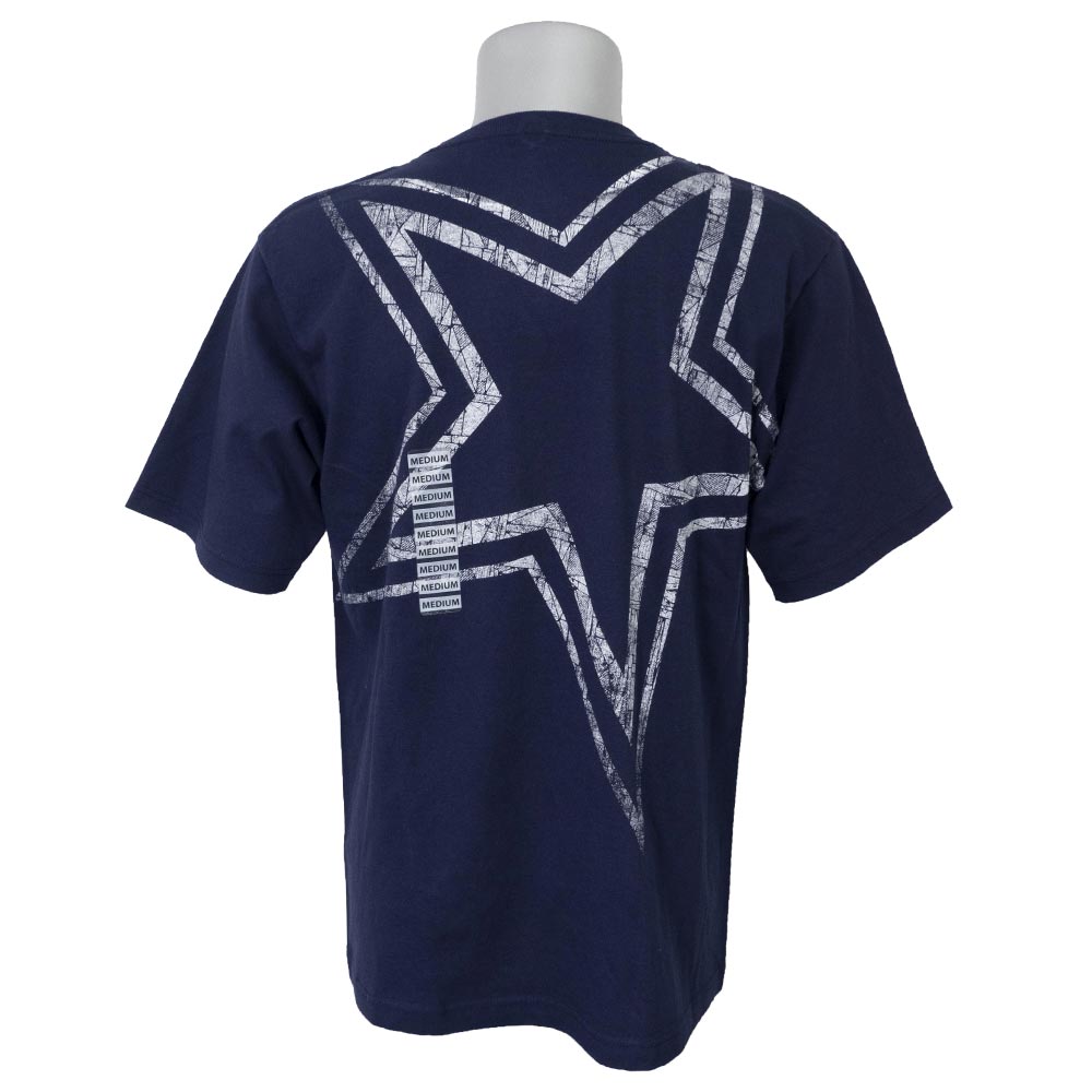 NFL カウボーイズ Tシャツ 半袖 コングロマリット Dallas Cowboys Authentic ネイビー