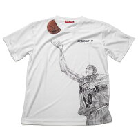 SLAM DUNK/スラムダンク Tシャツ 半袖 スポーツT 花道/REBOUND ホワイト - 
スラムダンクコラボアパレルが再入荷！
