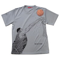 SLAM DUNK/スラムダンク Tシャツ 半袖 スポーツT 赤木/REJECTION グレー - 
人気が止まらない！スラムダンクコラボアパレルが再再入荷！
