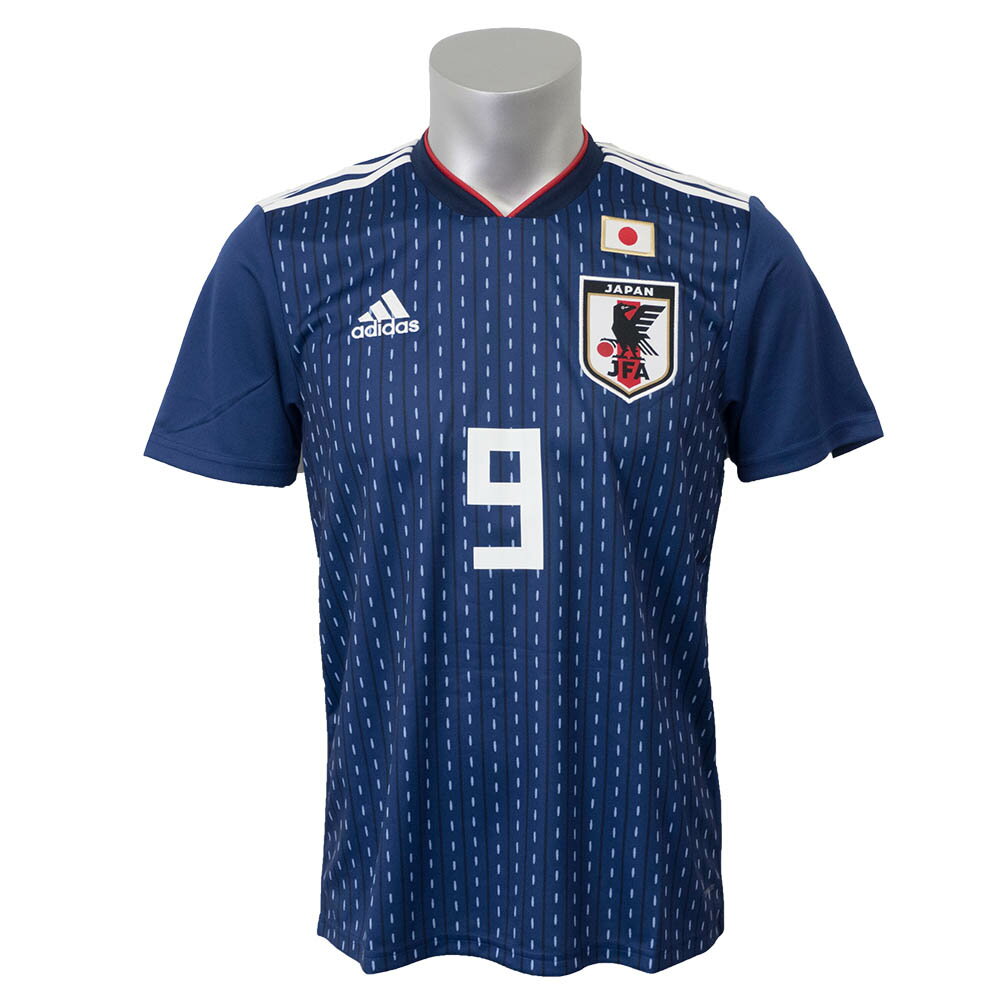 SOCCER サッカー日本代表 武藤 #9 2018 レプリカユニフォーム 半袖 アディダス/Adidas ホーム通販セール サッカー 用品 セール