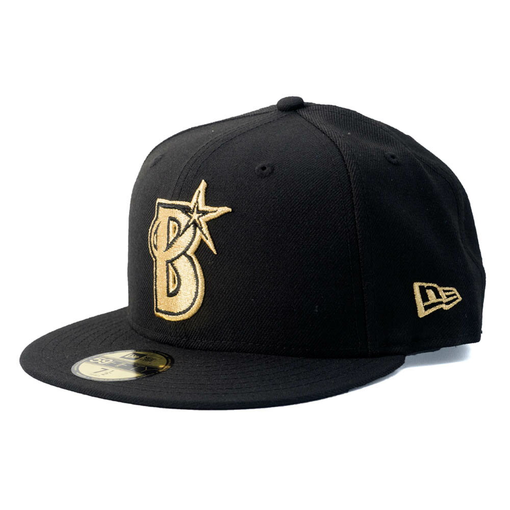 横浜DeNAベイスターズ グッズ カスタム キャップ/帽子 59FIFTY ニューエラ/New Era ブラック/ゴールドのサムネイル