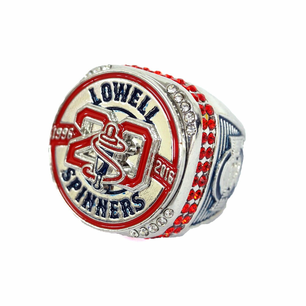 MiLB/マイナーリーグ ローウェル・スピナーズ リング/指輪 20周年記念 レアアイテム