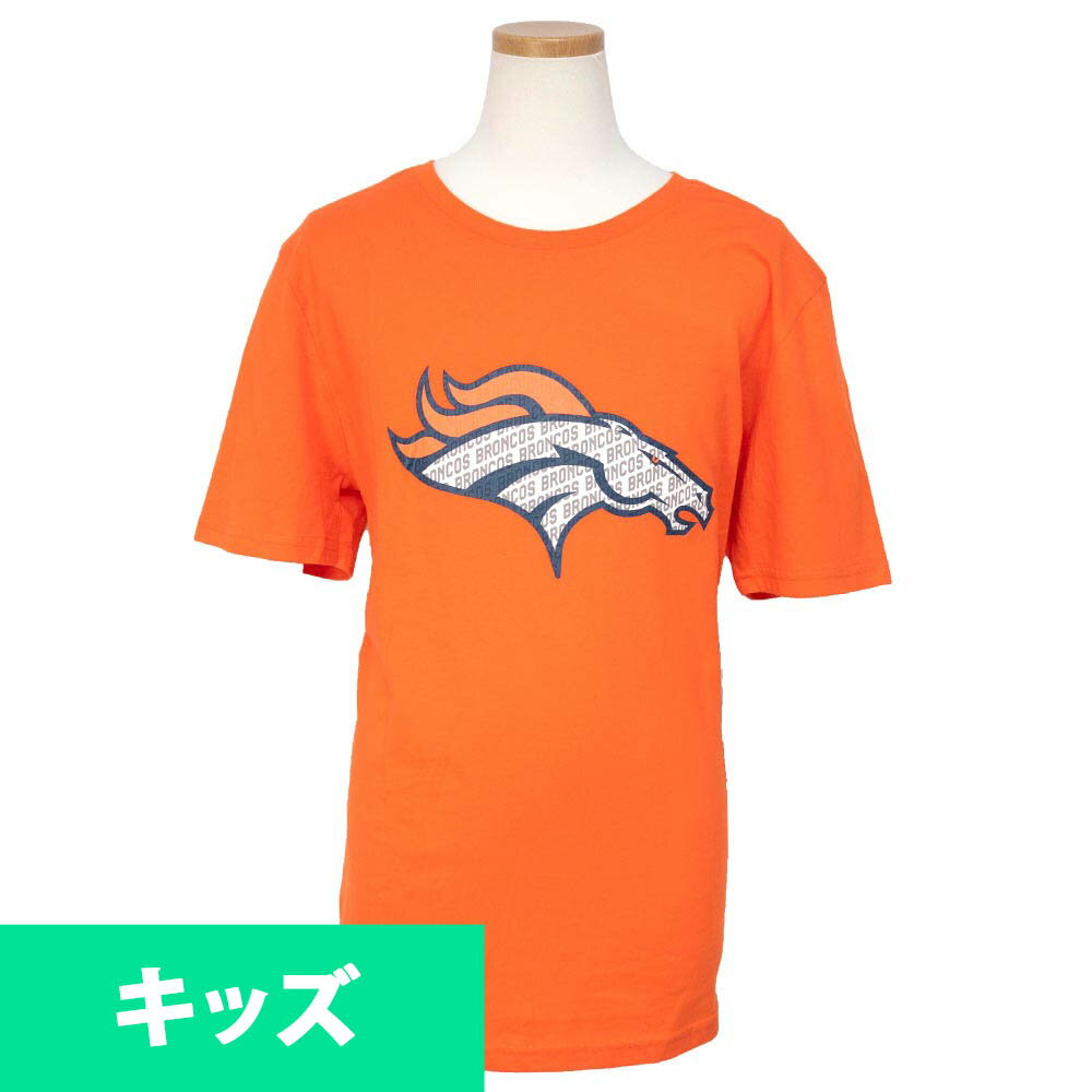 NFL ブロンコス キッズ Tシャツ 半袖 16 ワードプレイ オレンジ