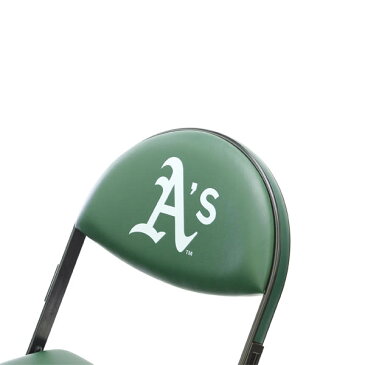 お取り寄せ MLB アスレチックス プレミアム 折り畳み チェア イクスパス/IXPASS グリーン