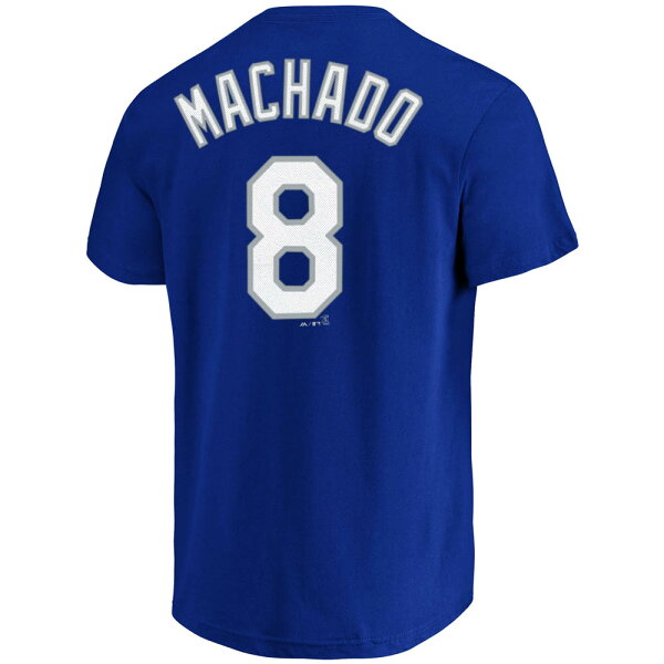 Majestic MLB ドジャース マニー・マチャド Tシャツ プレイヤー